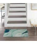 Nourison Prismatic Silver Green PRS42 2 ft. X 3 ft. Rect. Rug