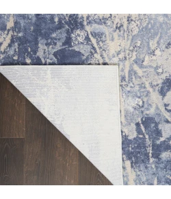 Nourison Home Silky Textures Blue SLY02 5ft.3in. x 7ft.3in. Rect. Rug