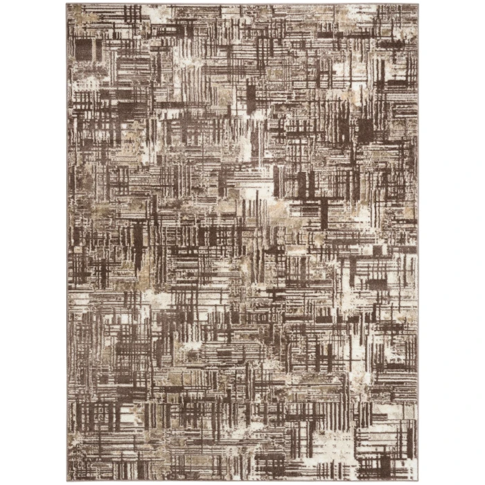 Nourison Dekor Brown DEK11 4 ft. X 6 ft. Rect. Rug
