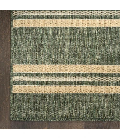 Nourison Home Horizon Indoor/Outdoor Green HOZ05 3ft. x 5ft. Rect. Rug