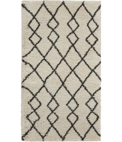 Nourison Martil Ivory/Charcoal MAT01 2ft.2in. x 3ft.9in. Rect. Rug