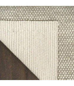 DKNY Pure Rows Grey ROW01 5ft.3in. x 7ft.3in. Rect. Rug