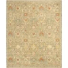 Nourison Antique Bloom Sage Multicolor ANB02 9ft. x 12ft. Rect. Rug
