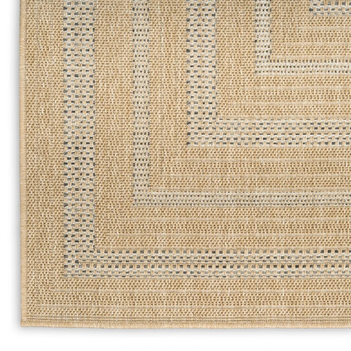Nourison Tulum Taupe Grey TLM04 8 ft. X 10 ft. Rect. Rug