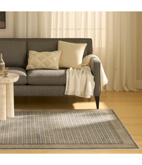 Nourison Nordic Multicolor NRC03 4 ft. X 6 ft. Rect. Rug