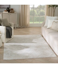 Nourison Home Dekor DEK05 Beige 5 ft. 3 in. X 7 ft. Area Rug