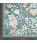 Nourison Home Botanical Washables Green BOT02 5ft. x 7ft. Rect. Rug