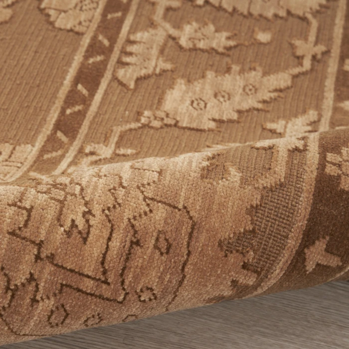 Nourison Home Silk Pointe Brown SKP1 7ft.10in. x 9ft.10in. Rect. Rug