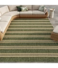 Nourison Home Horizon Indoor/Outdoor Green HOZ05 8ft. x 10ft. Rect. Rug