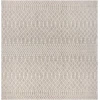 Nourison Positano Light Grey POS02 8ft. Square Rug