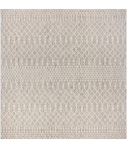 Nourison Positano Light Grey POS02 8ft. Square Rug