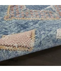 Nourison Quarry Blue QUA14 2ft.2in. x 10ft. Rect. Rug