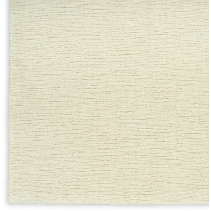 Nourison Strata Ivory SSS01 5ft.3in. x 7ft.3in. Rect. Rug
