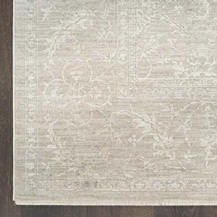 Nourison Home Moonlit Grey MLI03 7ft.10in. x 10ft.2in. Rect. Rug