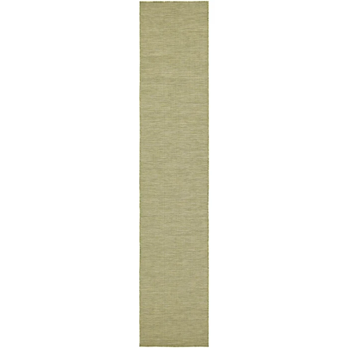 Nourison Positano Green POS01 2 ft. 2 in. X 8 ft. Rect. Rug