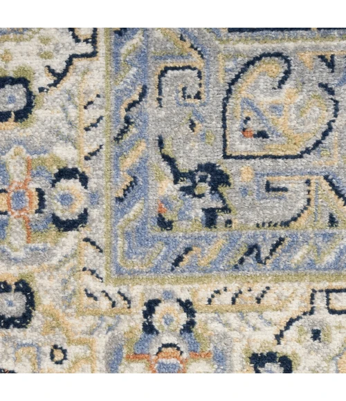 Nourison Nourison Essentials Persian Blue NRE07 6 ft. X Round Rug