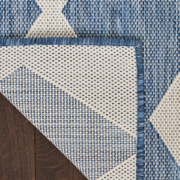 Nourison Positano Navy Blue POS04 8 ft. X 10 ft. Rect. Rug
