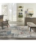 Nourison Home Tangra Grey TNR06 7ft.10in. x 9ft.10in. Rect. Rug