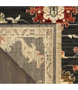Nourison Antique Bloom Black ANB01 9ft. x 12ft. Rect. Rug