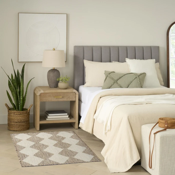 Nourison Positano Beige POS04 2ft. x 3ft. Rect. Rug