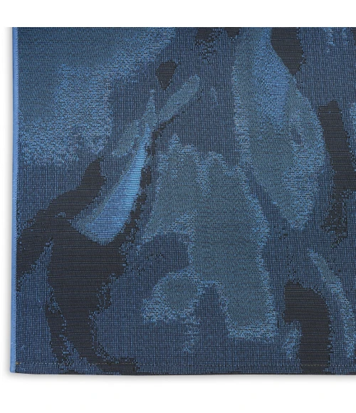 Nourison Home Color Splash Blue CSP09 5ft.3in. x 7ft.3in. Rect. Rug