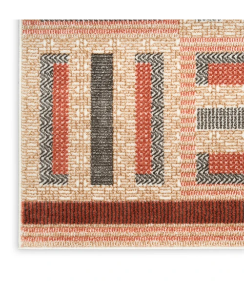 Nourison Nordic Multicolor NRC11 8 ft. X 10 ft. Rect. Rug