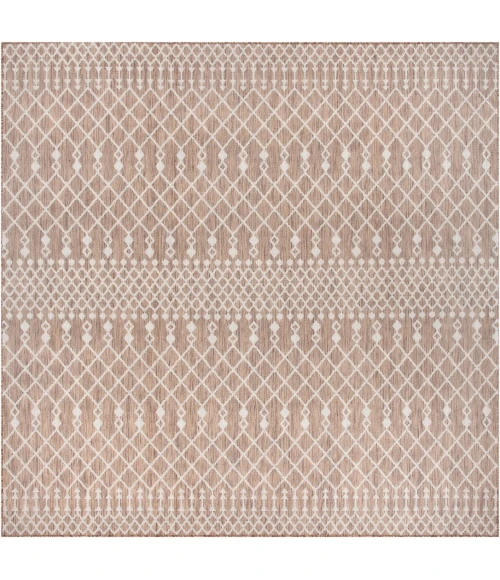 Nourison Positano Beige POS02 8ft. Square Rug