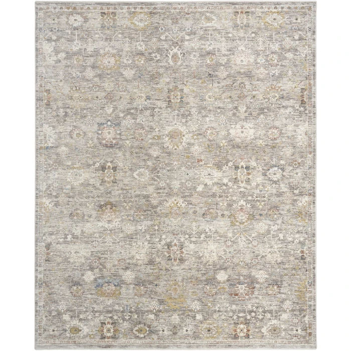 Nourison Home Antique Fusion Grey ANF05 5ft.3in. x 7ft.10in. Rect. Rug