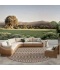 Nourison Positano Natural POS02 10ft. Round Rug