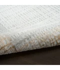 Nourison Dekor Grey DEK06 5 ft. 3 in. X 7 ft. Rect. Rug