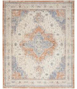 Nourison Home Nourison Essentials Persian NRE07 Beige Blue 10 ft. X 14 ft. Area Rug