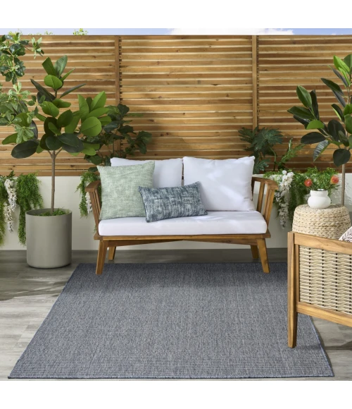 Nourison Home Tulum Blue TLM01 5ft.3in. x 7ft. Rect. Rug