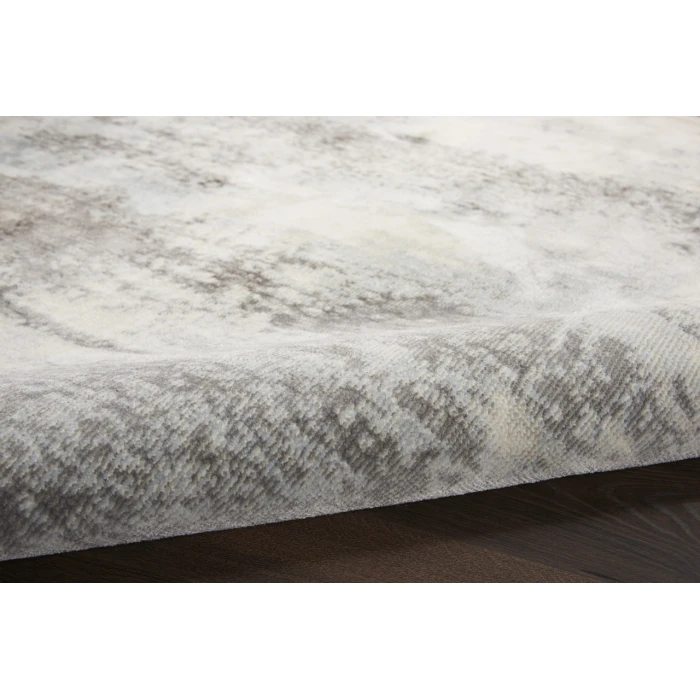Nourison Home Etchings Grey ETC02 4ft. x 6ft. Rect. Rug