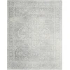 Nourison Astra Machine Washable Light Grey ASW11 10ft. x 14ft. Rect. Rug