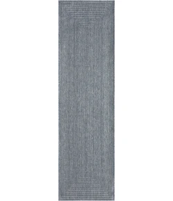 Nourison Home Tulum Blue TLM04 2ft.2in. x 10ft. Rect. Rug