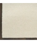 DKNY Pure Rows Cream / Ivory ROW01 8ft.6in. x 11ft.6in. Rect. Rug