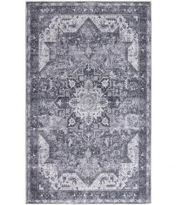 Nourison Home Nourison Washables NWB15 Charcoal Grey 3 ft. X 5 ft. Area Rug