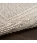 Nourison Horizon Indoor/Outdoor Grey HOZ03 2 ft. X 6 ft. Rect. Rug
