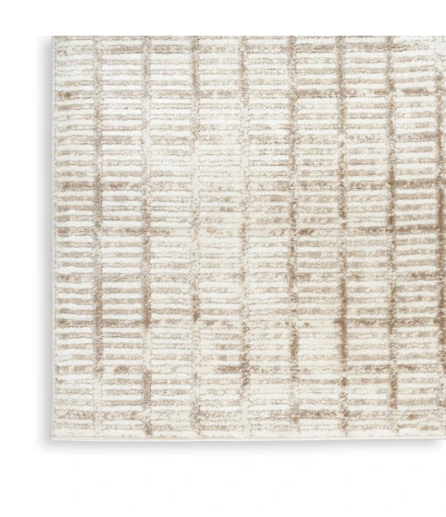 Nourison Dew Ivory Beige DEW02 5 ft. X 7 ft. Rect. Rug