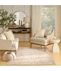 Nourison Vintage Washables Beige VWS17 4 ft. X 6 ft. Rect. Rug
