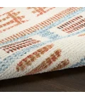 Nourison Nordic Ivory Rust NRC16 8 ft. X 10 ft. Rect. Rug