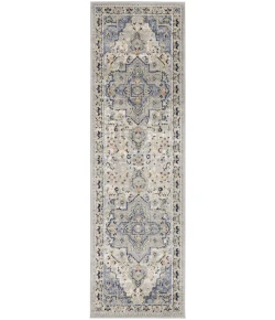 Nourison Home Nourison Essentials Persian NRE07 Blue 2 ft. 2 in. X 10 ft. Area Rug