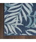 Nourison Garden Oasis Navy GOA01 2 ft. X 6 ft. Rect. Rug