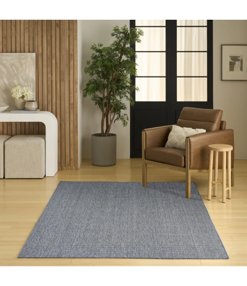 Nourison Home Tulum Blue TLM01 5ft.3in. x 7ft. Rect. Rug