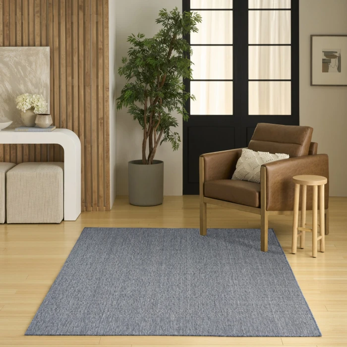 Nourison Home Tulum Blue TLM01 5ft.3in. x 7ft. Rect. Rug
