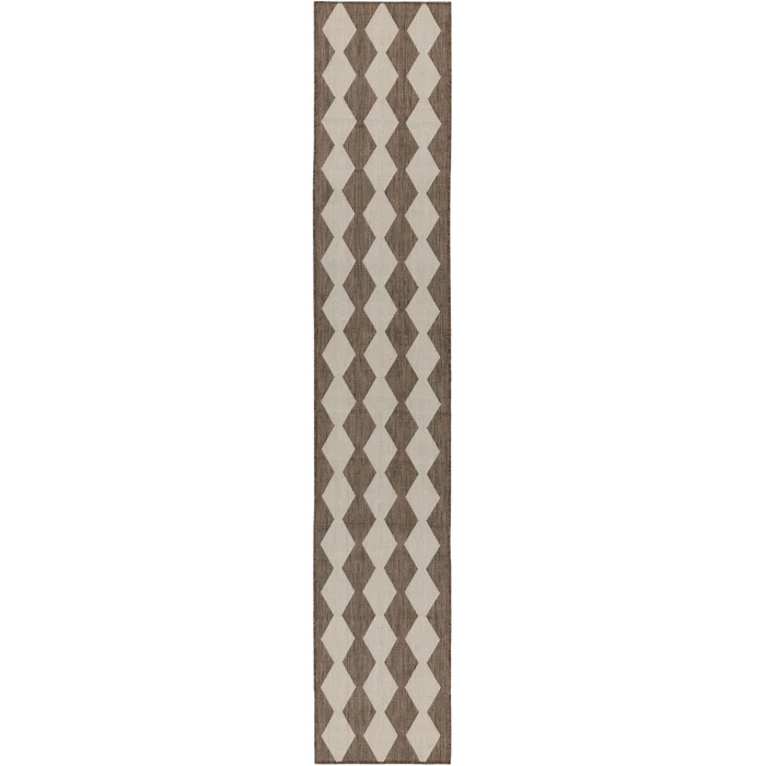 Nourison Positano Natural POS04 2 ft. 2 in. X 12 ft. Rect. Rug