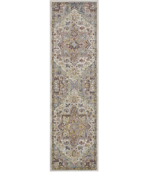 Nourison Home Soraya Multicolored SOR04 2ft.2in. x 7ft.6in. Rect. Rug