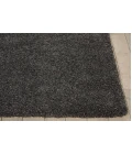Nourison Malibu Shag Dark Grey MSG01 5ft. 3in. x 7ft. 3in. Rect. Rug
