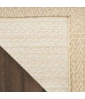 Nourison Tulum Cream TLM02 2 ft. X 3 ft. Rect. Rug