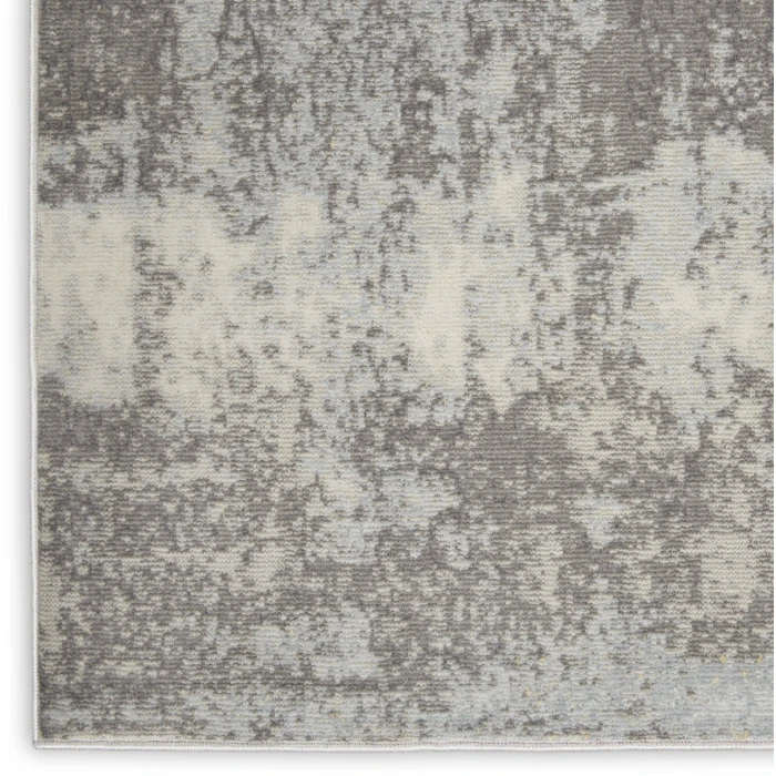 Nourison Home Etchings Grey ETC02 4ft. x 6ft. Rect. Rug